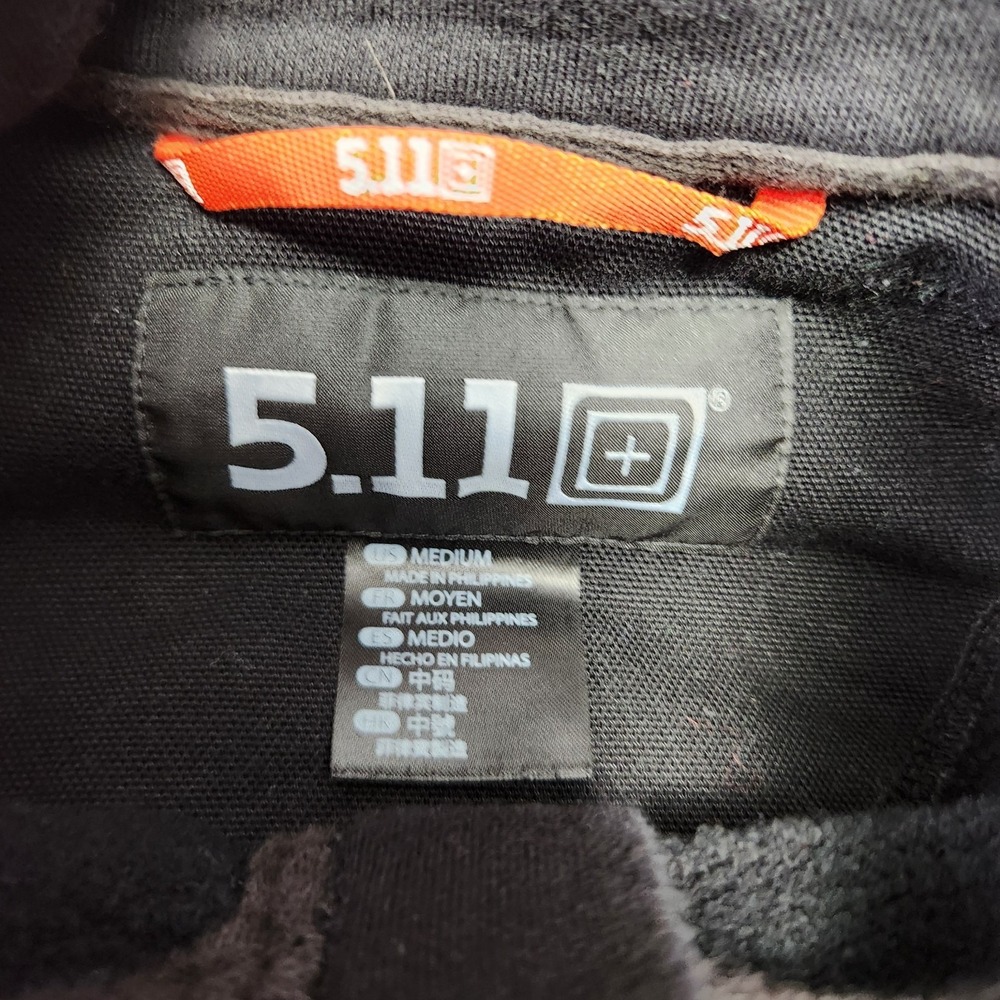 511 Tactical Sweatshirt Men Medium Job Shirt Heavy Fleece Conceal Carry Cotton - Picture 3 of 10